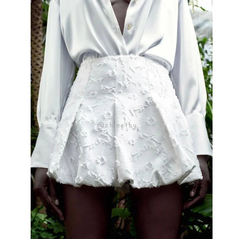 Zara BALLOON MINI SKIRT